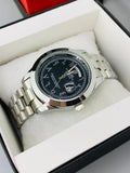 rolex watch|Black Arbic Dial Watch