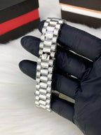 rolex watch|Black Arbic Dial Watch