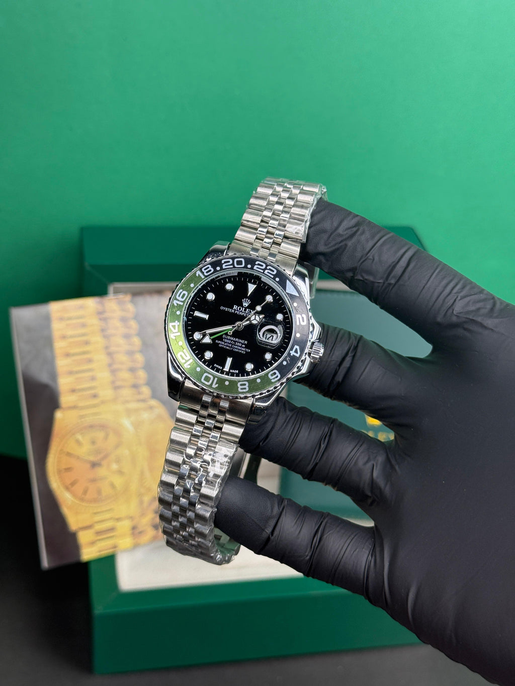 RLX- GMT Master | Sprite Jublee Dial