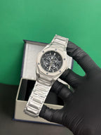 Diamond Cut watch - BLACK DIAL