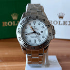 XEON ROLEX Explorer II | Oyster Chain | Stainless Steel | White Dial