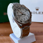 XEON ROLEX Explorer II | Oyster Chain | Stainless Steel | White Dial