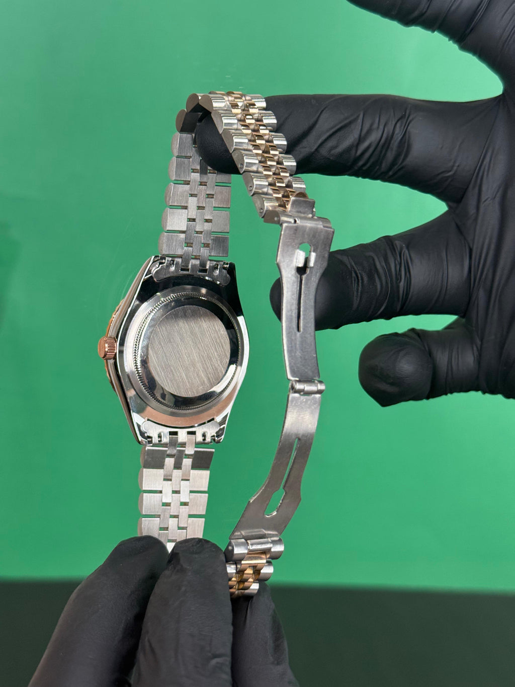 ROLEX -Diamond Dial Luxury Watch – Brown Dial Jubilee Edition