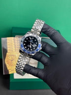 Rolex-GMT Master II ( BLUE AND BLACK DIAL )