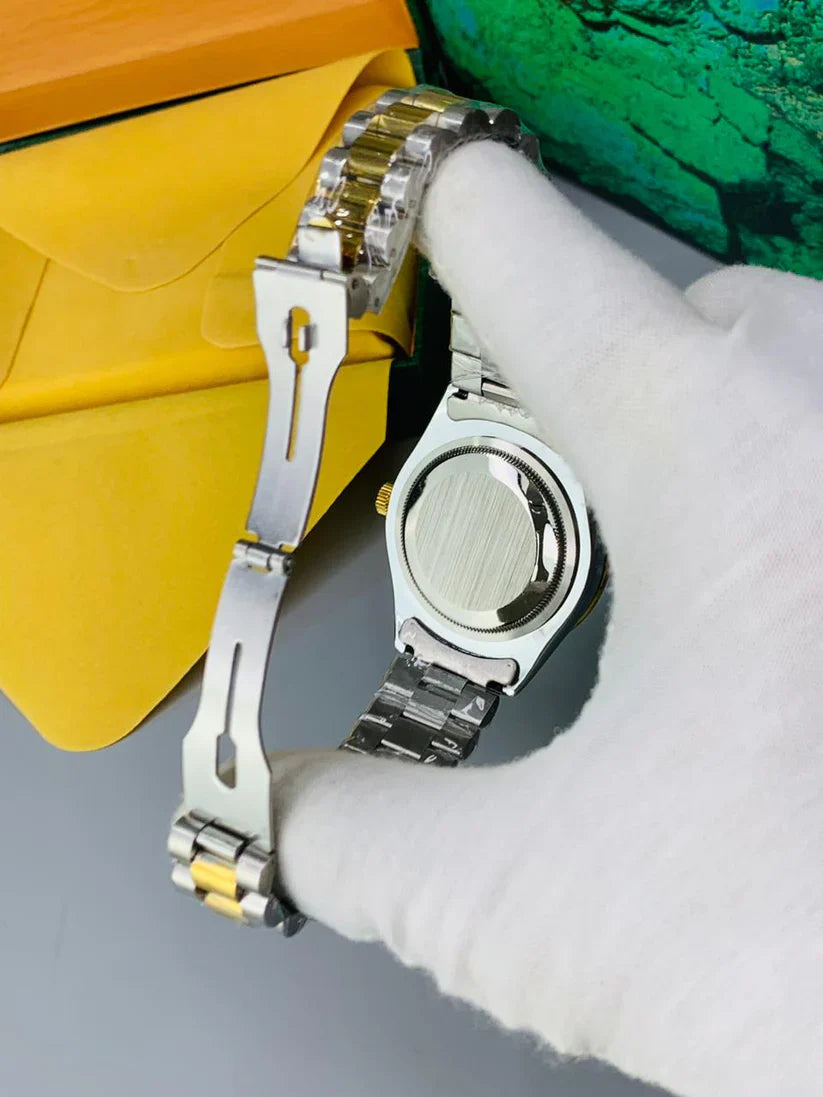 ROLEX WATCH|White Dial Watch|
