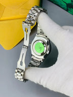 Rolex watch|Blue Arbic Dial Watch Date Style Watch |