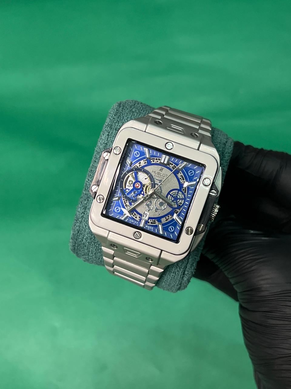 Hublot | Silver & Blue |