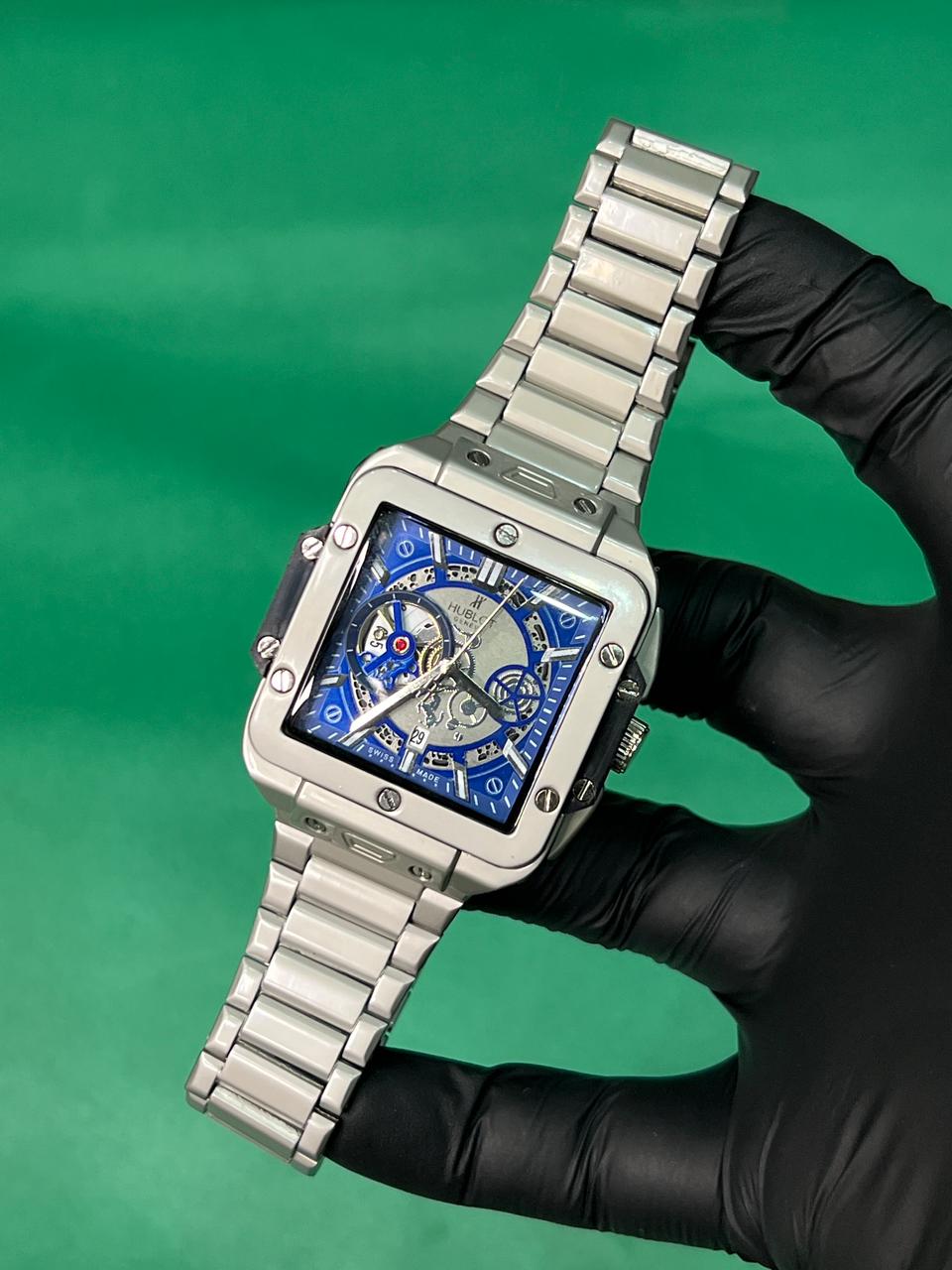 Hublot | Silver & Blue |