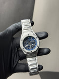 HUBLOT WATCH DIAMOND CUT-BLUE DIAL