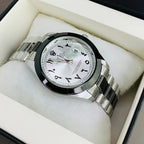 Rolex Watch – black two tone with Arabic Dial