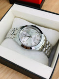 Alpha Stone Model With Date (Silver White)