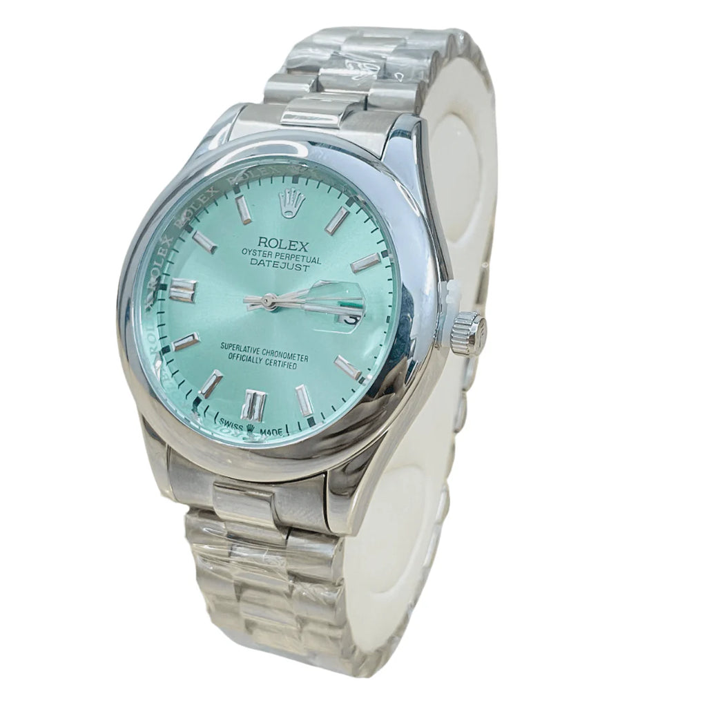 ROLEX Oyster - Stainless Steel - Sea Green